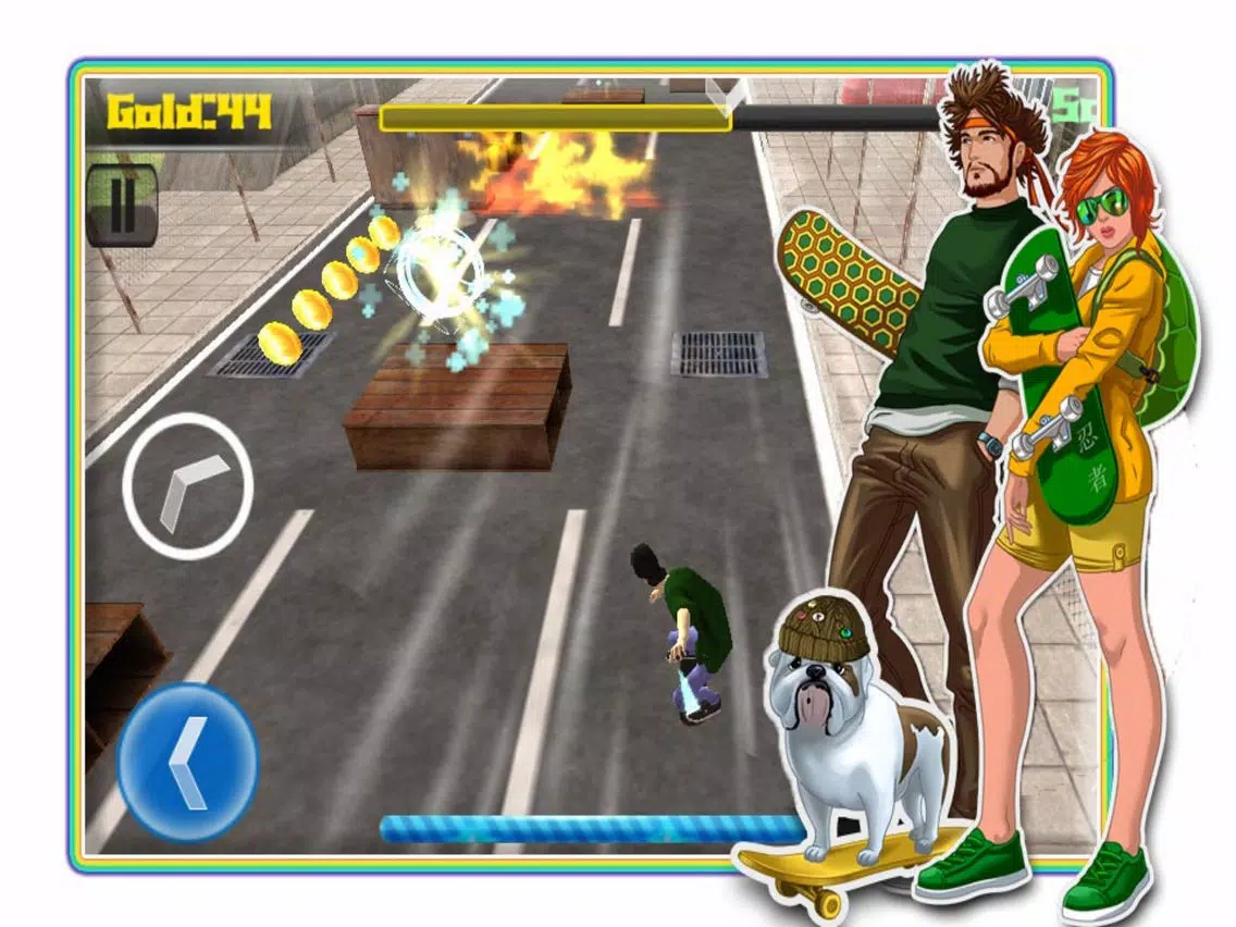 Boy Skate City Adventure iPad  Screenshots
