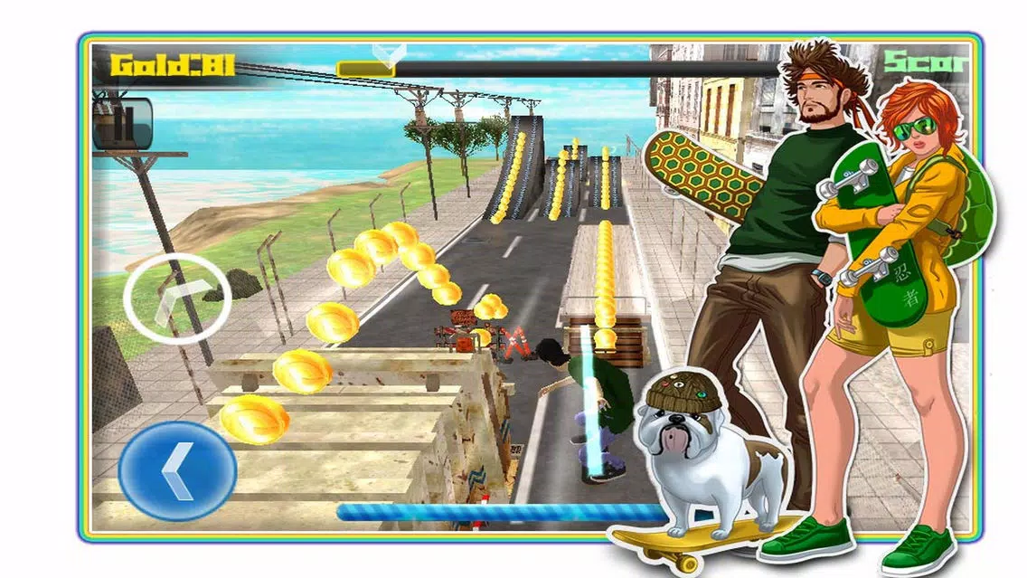 Boy Skate City Adventure Screenshots