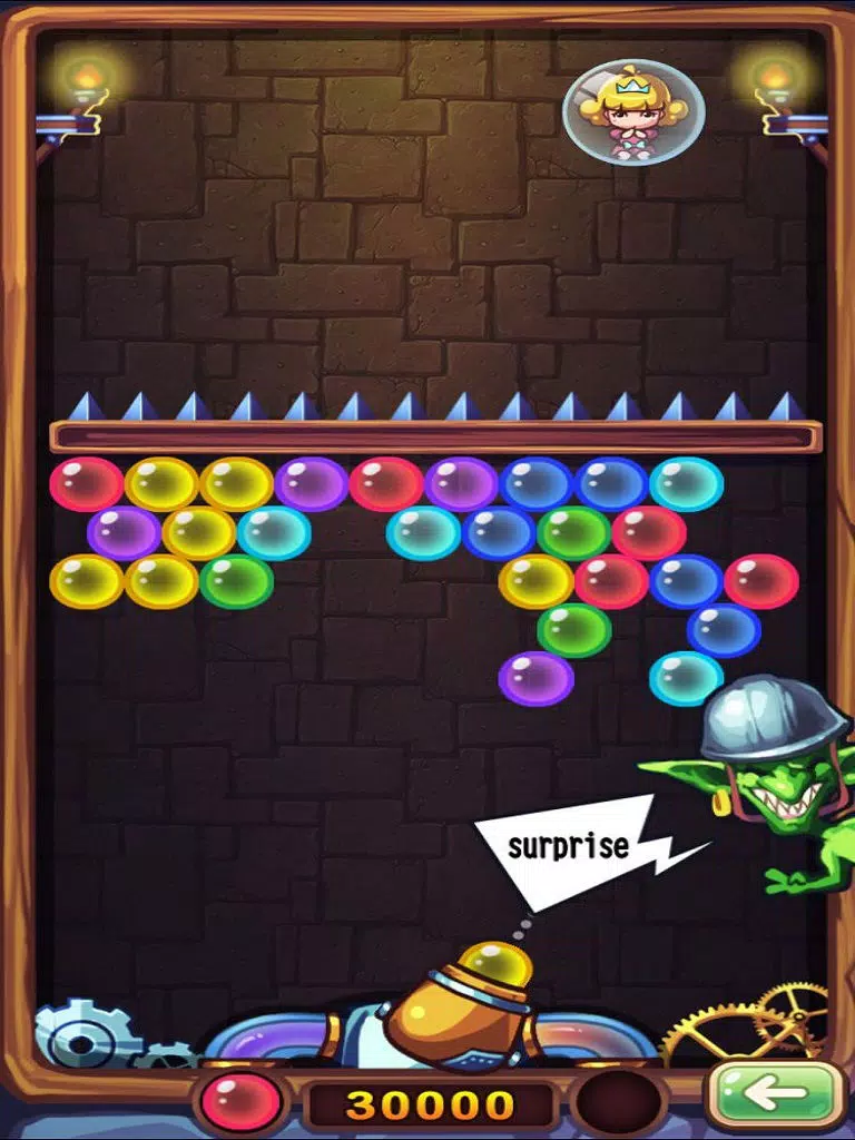 BubblePrincessRescue-泡泡龙A free bubble popping game iPad Screenshots