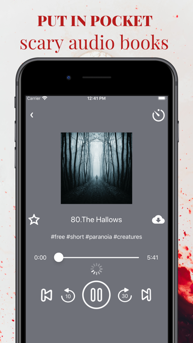 Creepypasta Scary Stories App Screenshots