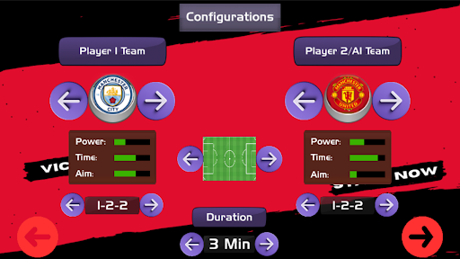 Super Striker Soccer Screenshots