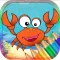 Cute Sea Animals Coloring for kids & Toddlers