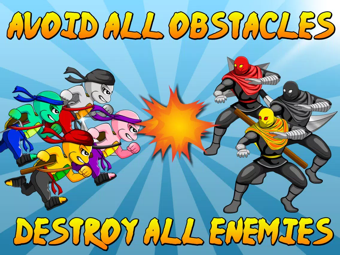Action Ninja 4 iPad Screenshots