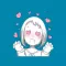 cute doodle girl
