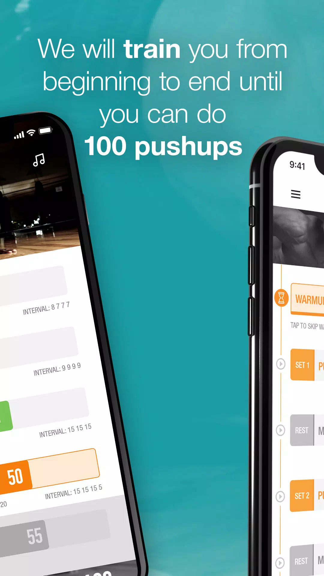0-100 Pushups Trainer Screenshots
