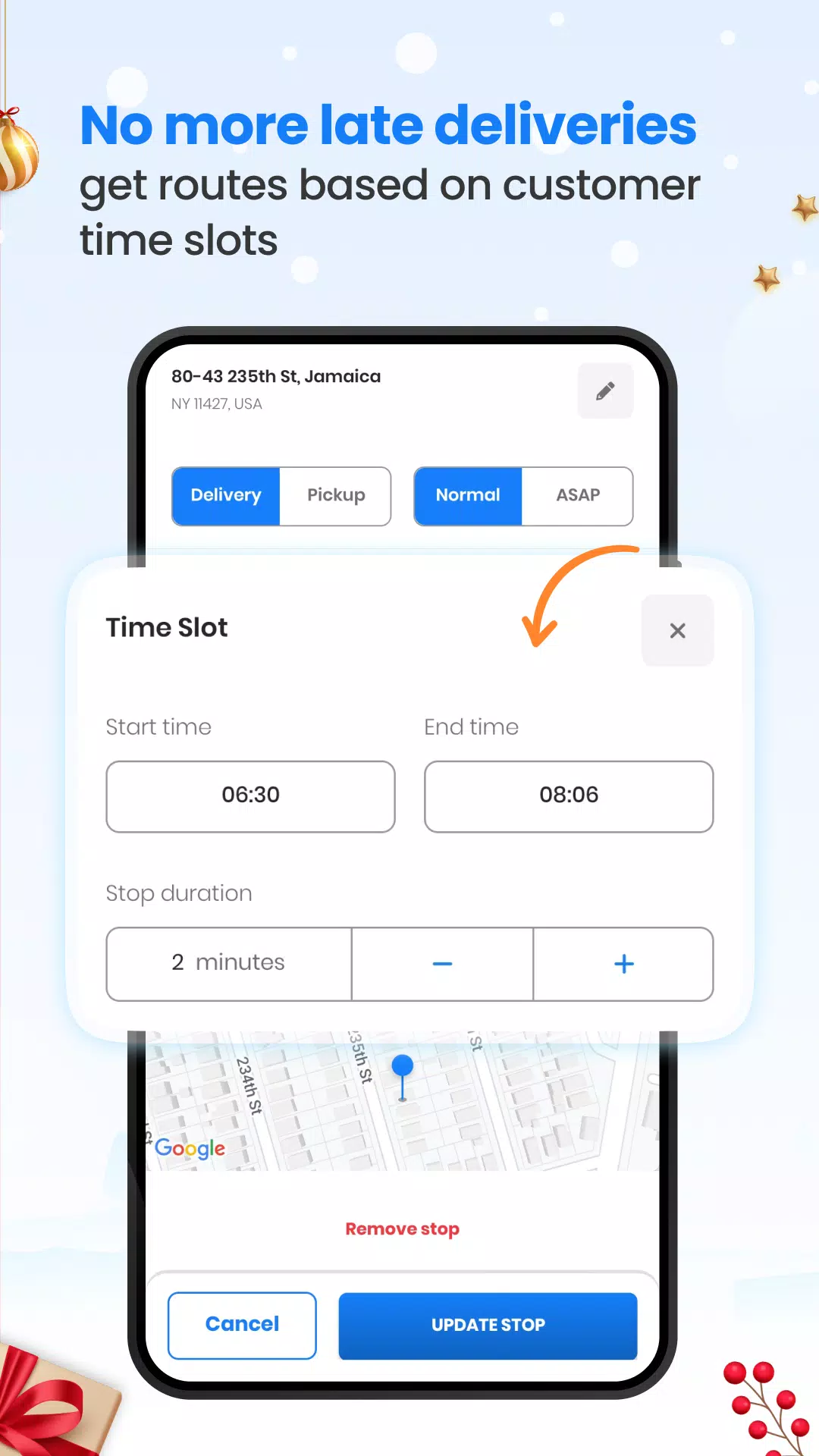 Zeo Fast Multi Stop Route Plan Screenshots