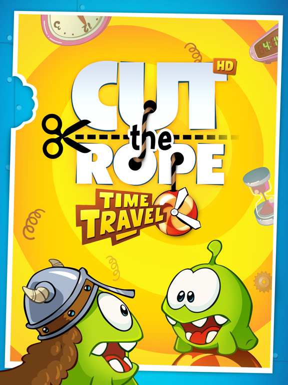 Cut the Rope: Time Travel GOLD iPad  Screenshots