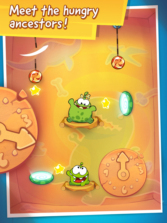 Cut the Rope: Time Travel GOLD iPad  Screenshots