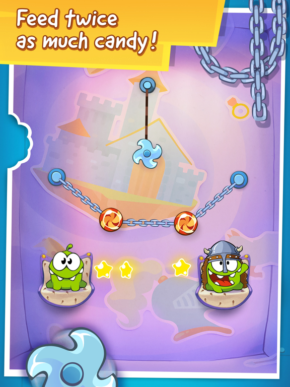 Cut the Rope: Time Travel GOLD iPad  Screenshots