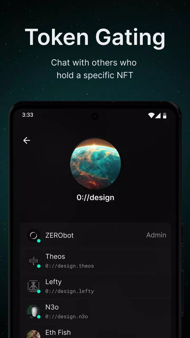 ZERO Messenger Screenshots