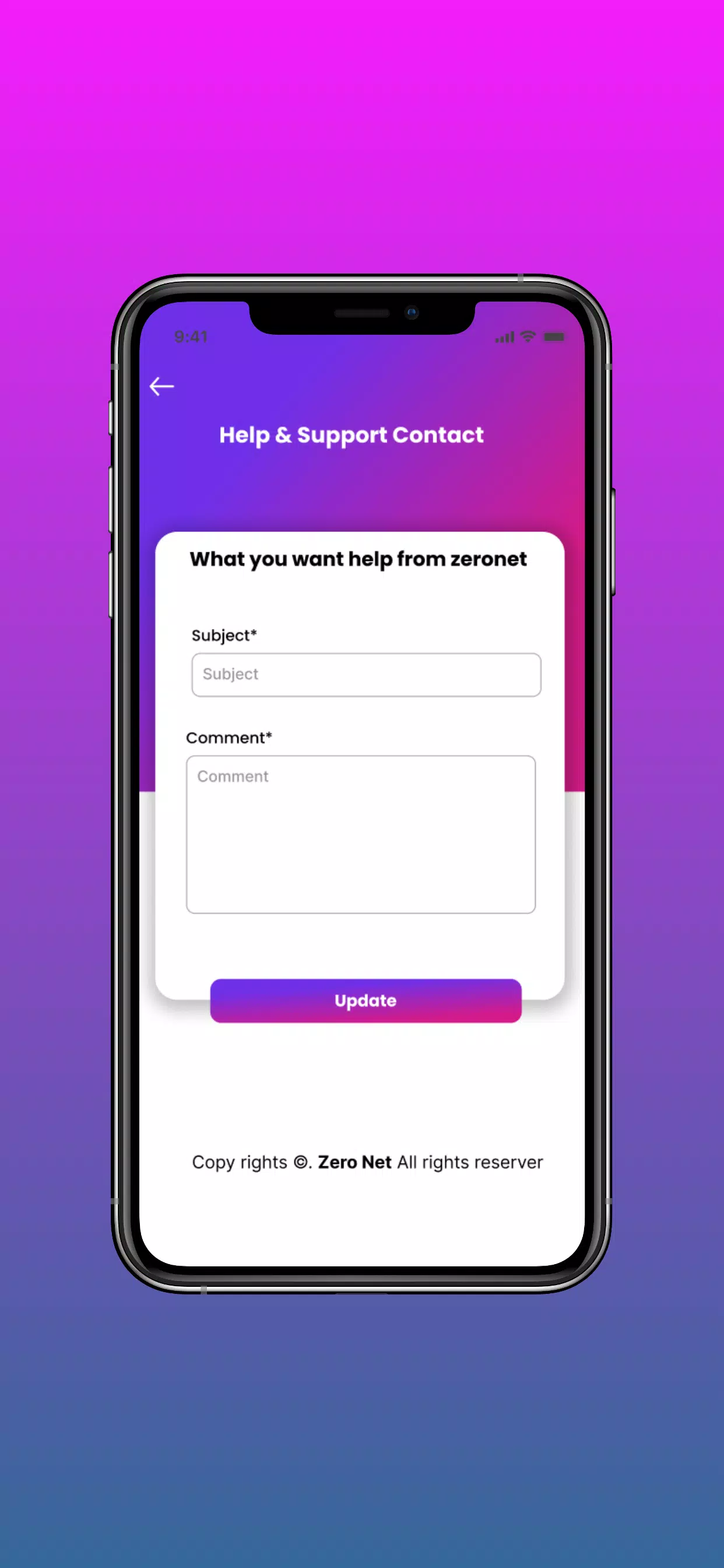 Zero Network Screenshots
