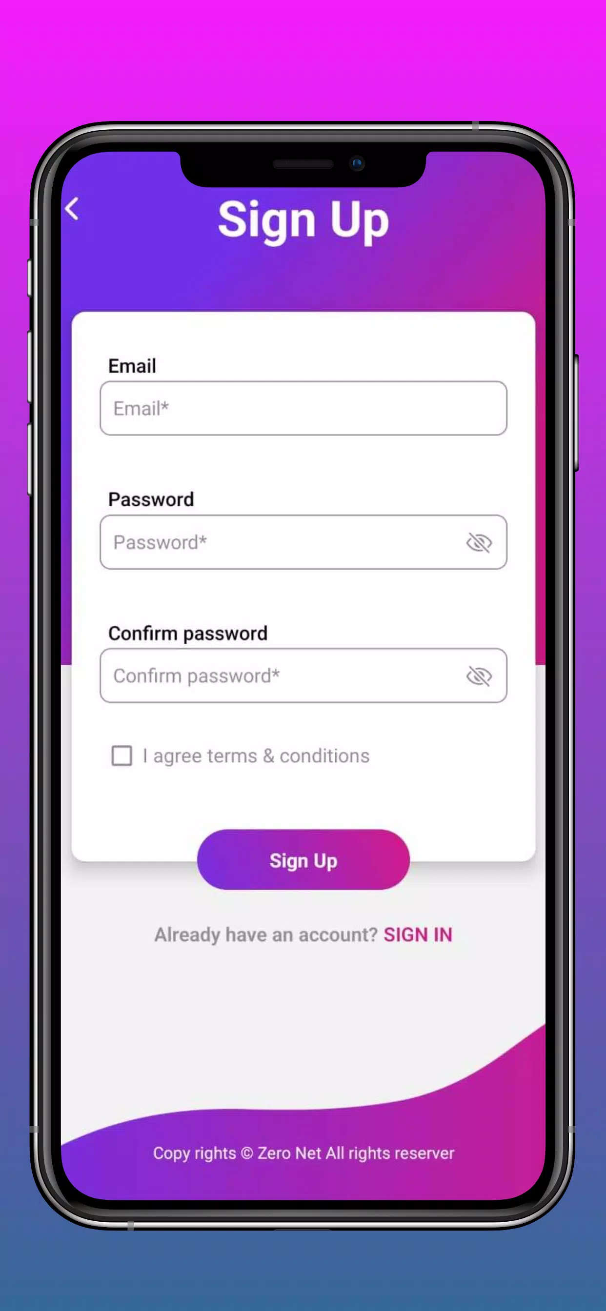 Zero Network Screenshots