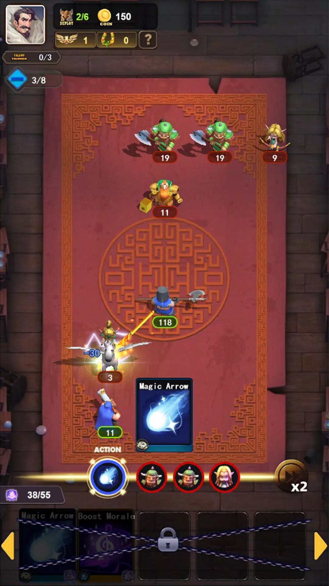Arcane Hero Battle Screenshots