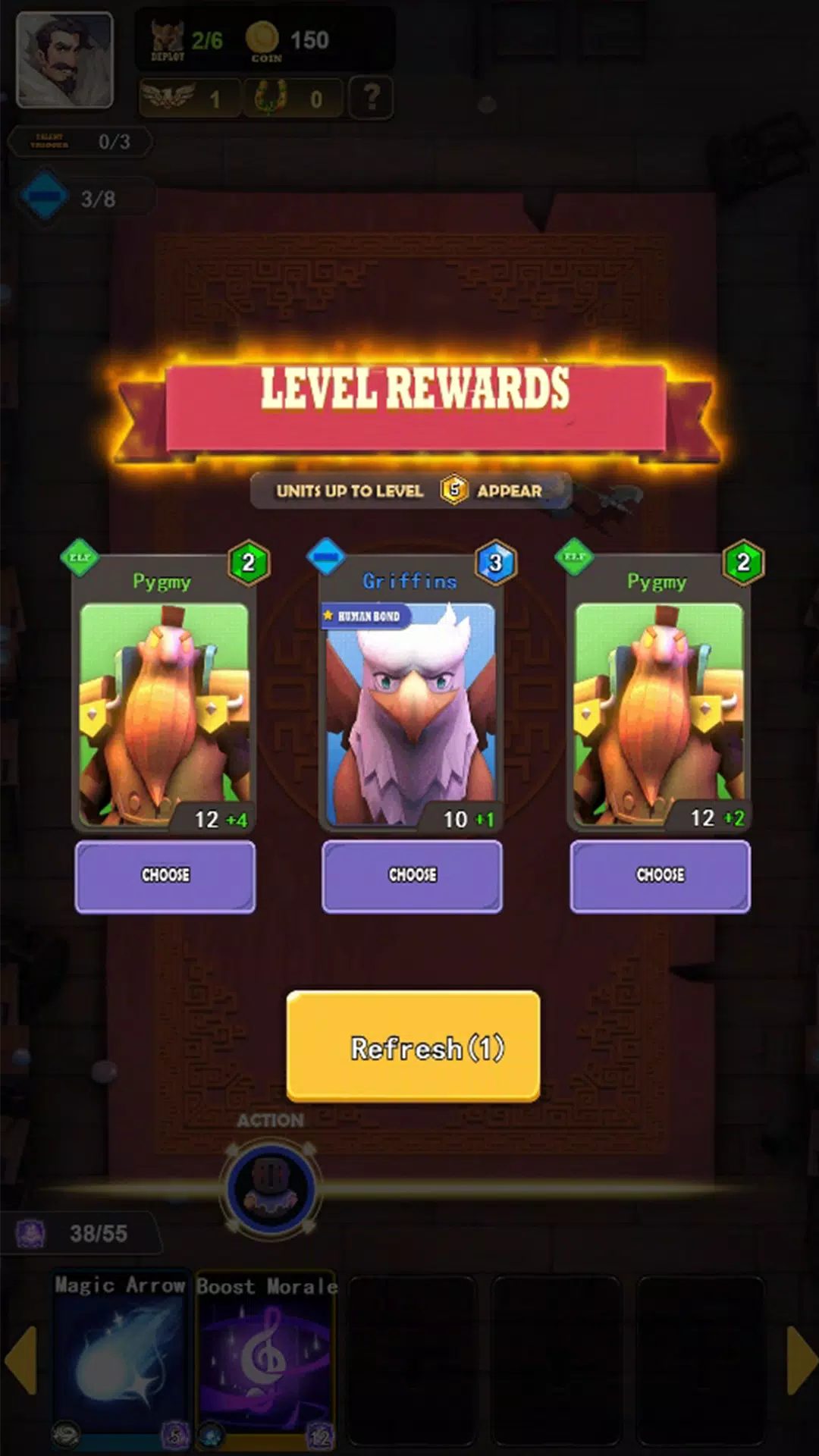 Arcane Hero Battle Screenshots