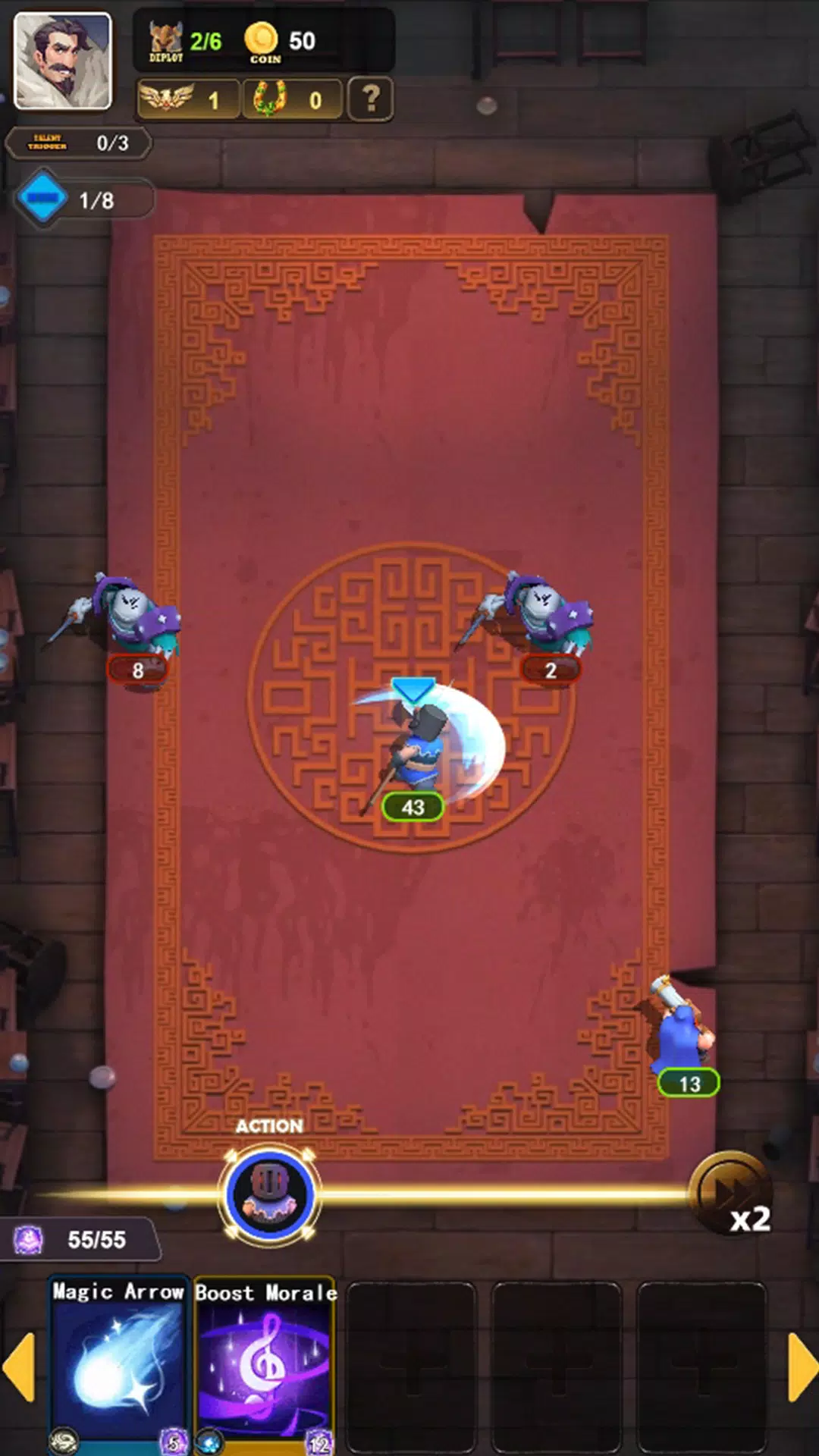 Arcane Hero Battle Screenshots