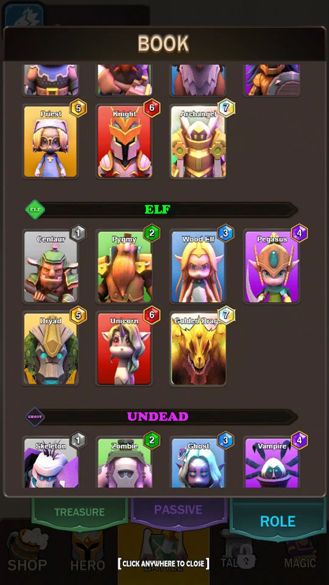 Arcane Hero Battle Screenshots