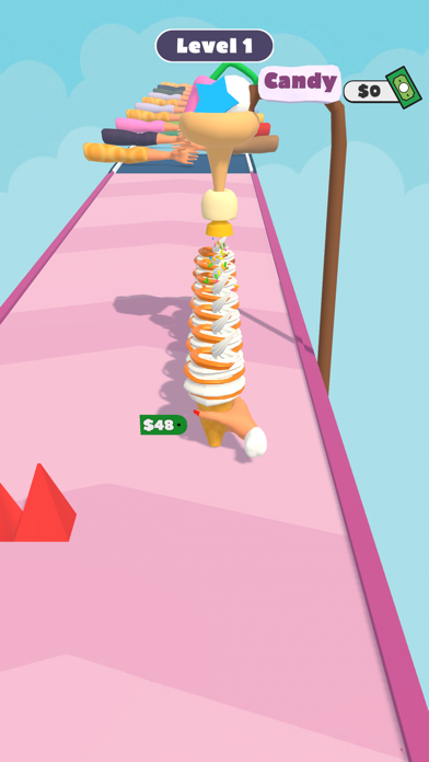 Tangkapan skrin Ice Cream Stacker!