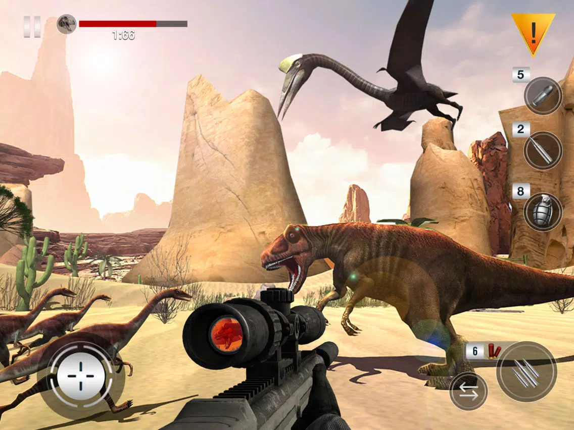 Dino Hunting Sniper Jungle iPad  স্ক্রিনশট