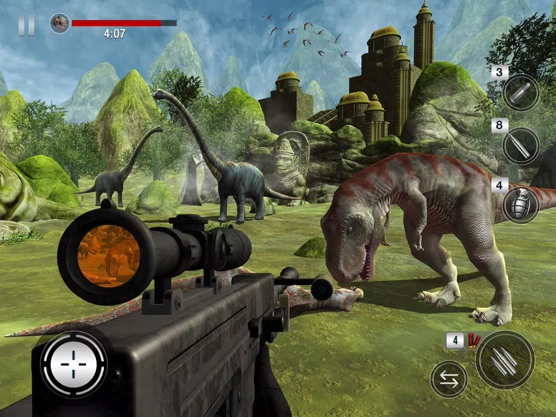 Dino Hunting Sniper Jungle iPad  স্ক্রিনশট