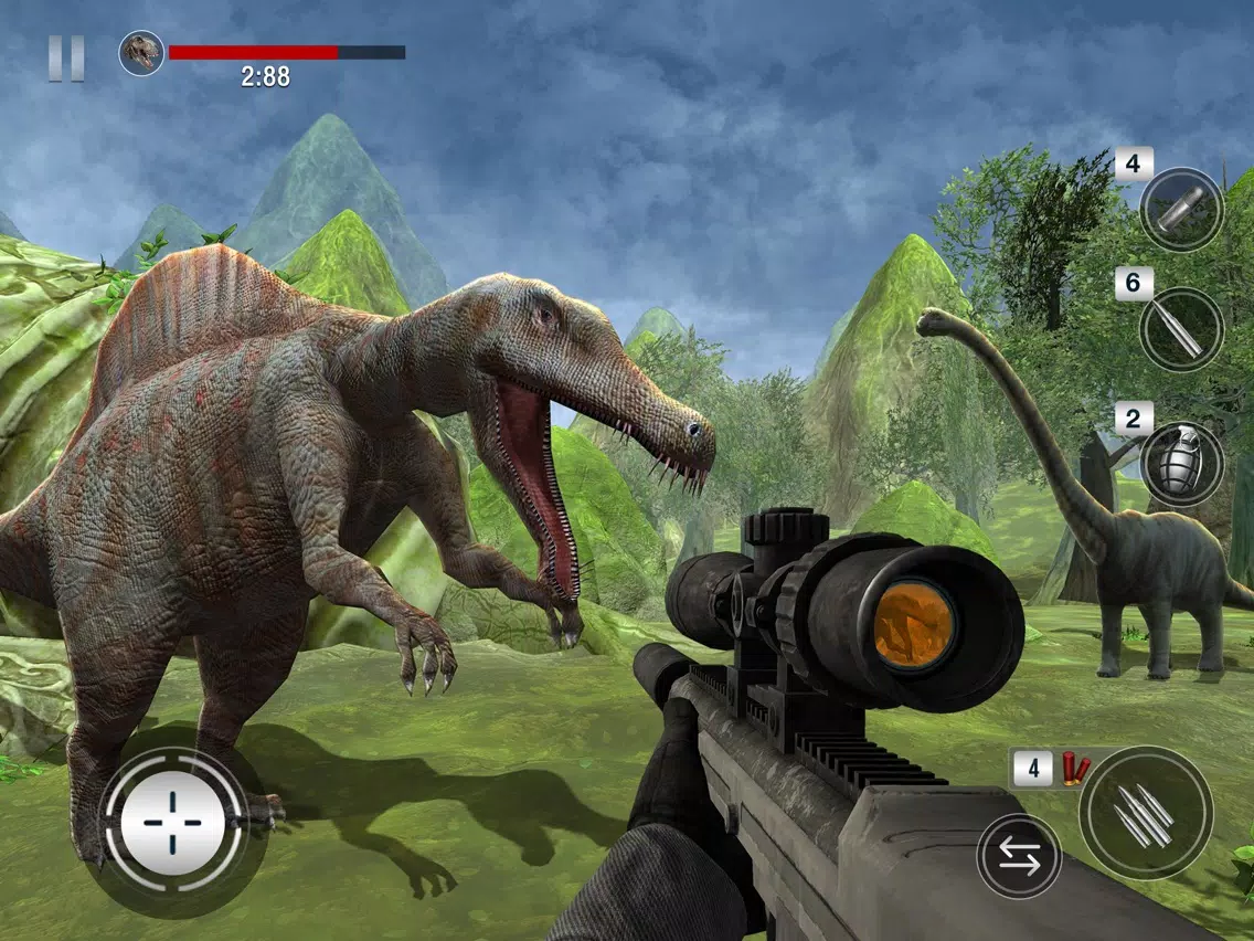 Dino Hunting Sniper Jungle iPad  স্ক্রিনশট