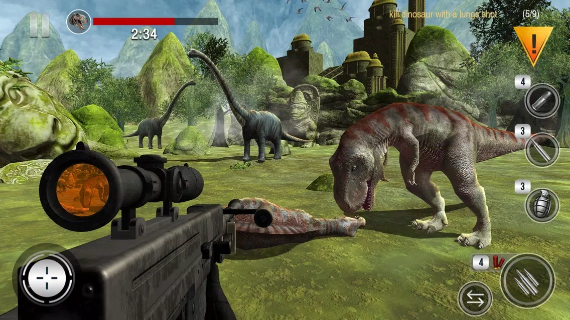 Dino Hunting Sniper Jungle স্ক্রিনশট