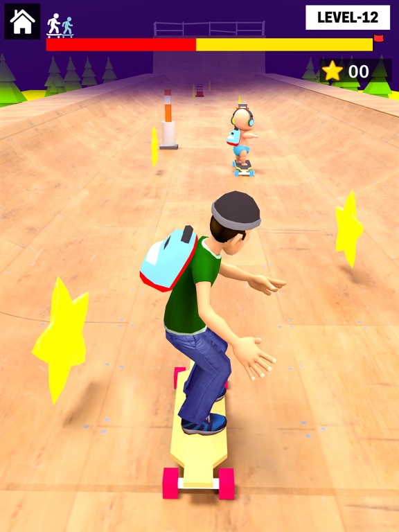 Skate Baby Run: Find Daddy iPad Screenshots