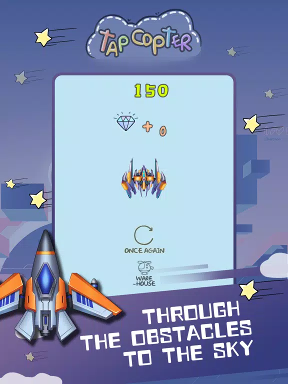 Tap Copter , Fly Higher! iPad Screenshots