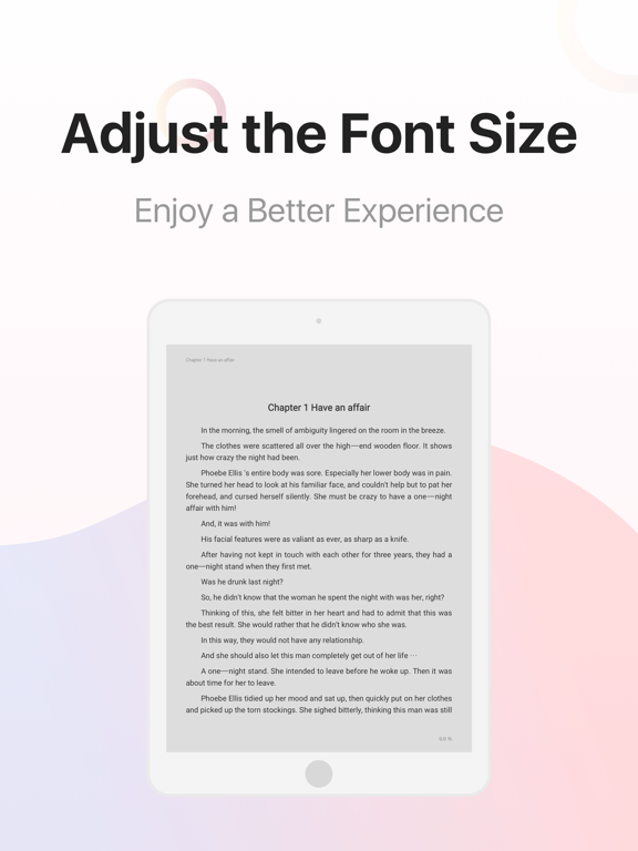 Novelful iPad Screenshots