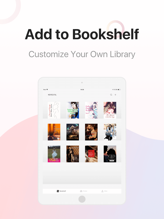 Novelful iPad Screenshots