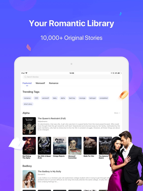 Storysome - Completed Story iPad Screenshots