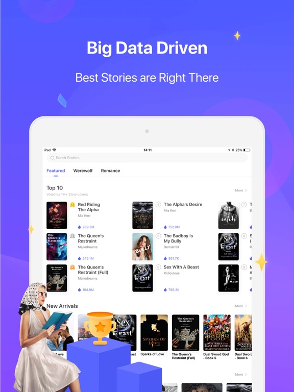 Storysome - Completed Story iPad Screenshots