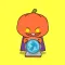 Hello Halloween Pumpkin