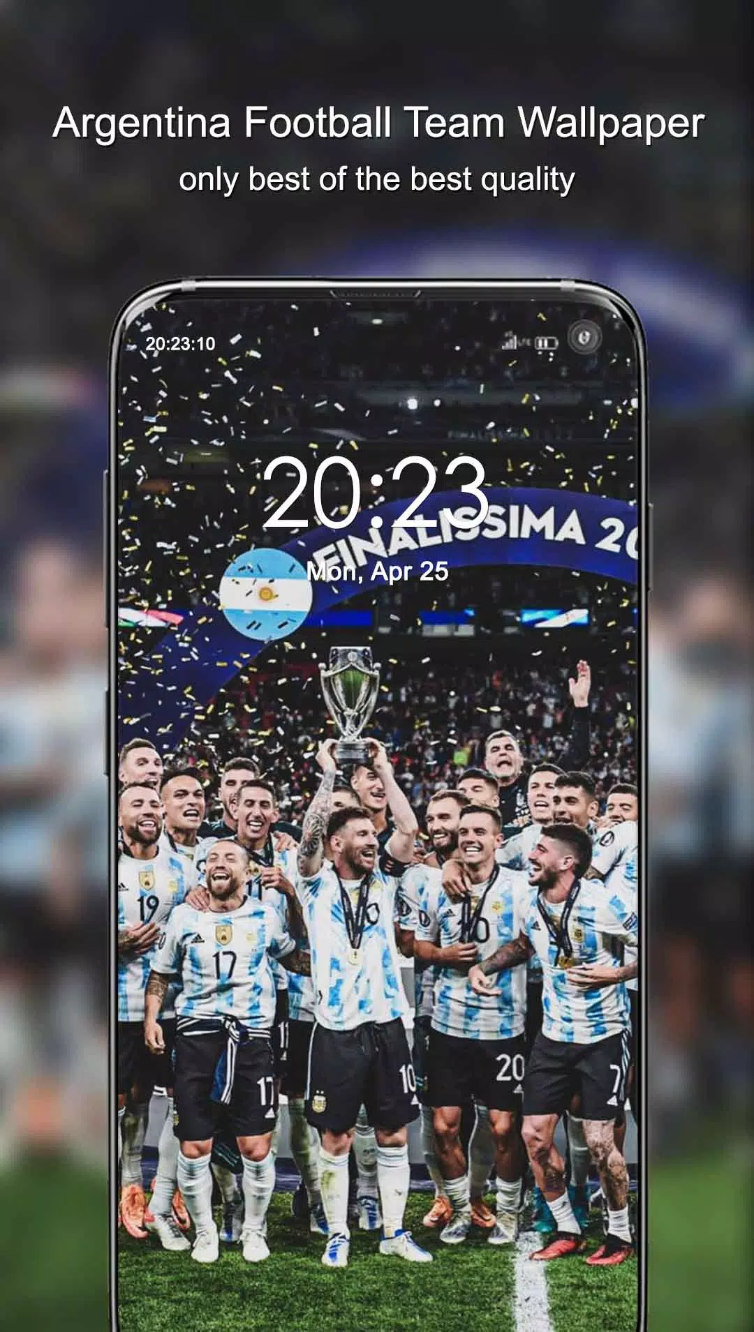 Argentina Football Team 4K Screenshots