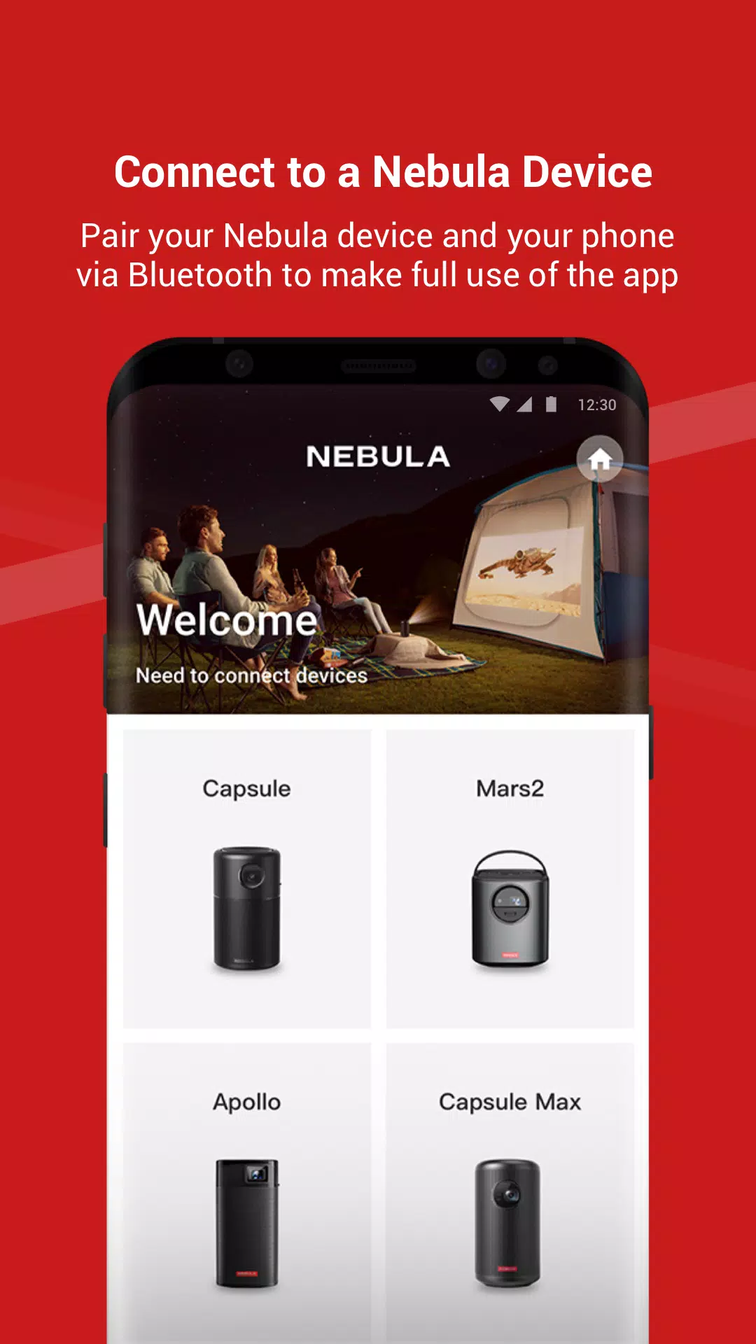 Screenshot di Nebula Connect