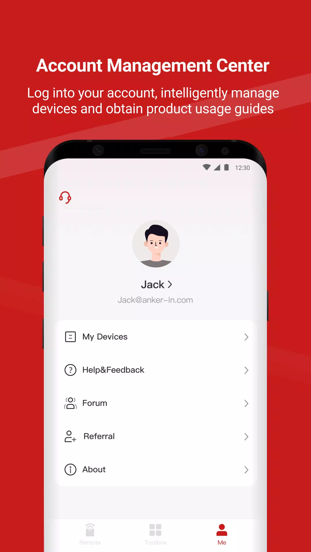 Screenshot di Nebula Connect