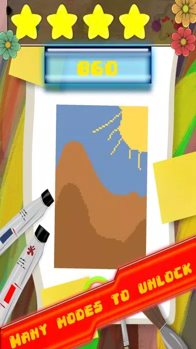 Pixel painter story スクリーンショット