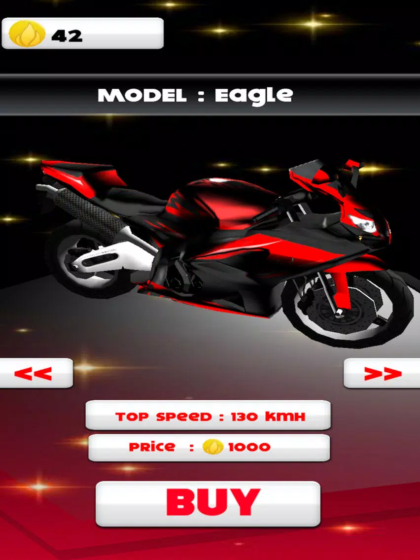 3D City Moto Racer iPad  स्क्रीनशॉट