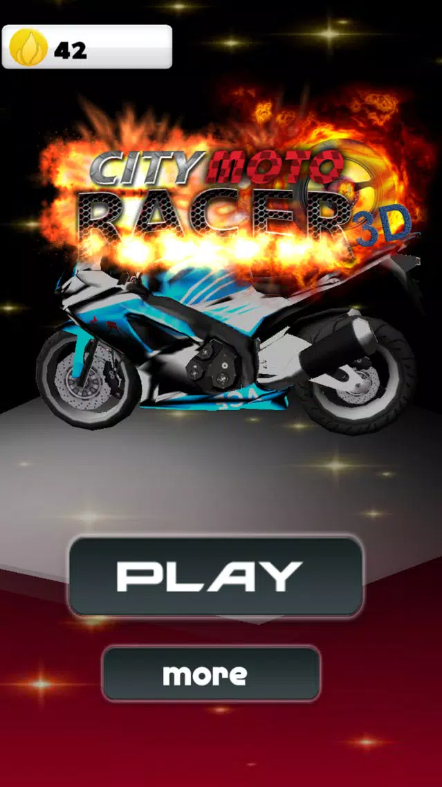 3D City Moto Racer स्क्रीनशॉट