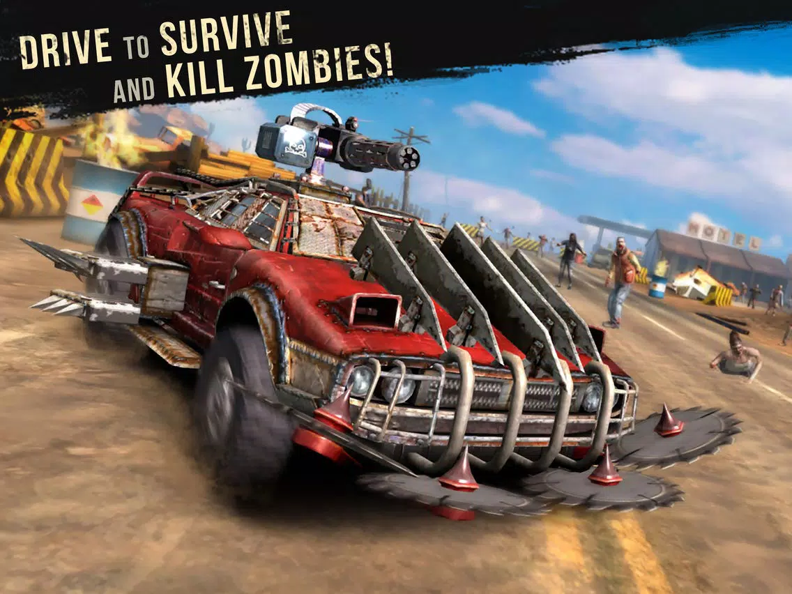 Guns, Cars and Zombies! Turbo iPad 应用截图