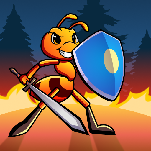 Ants Battle: Count & Merge