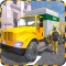 Real city garbage truck sim 3D