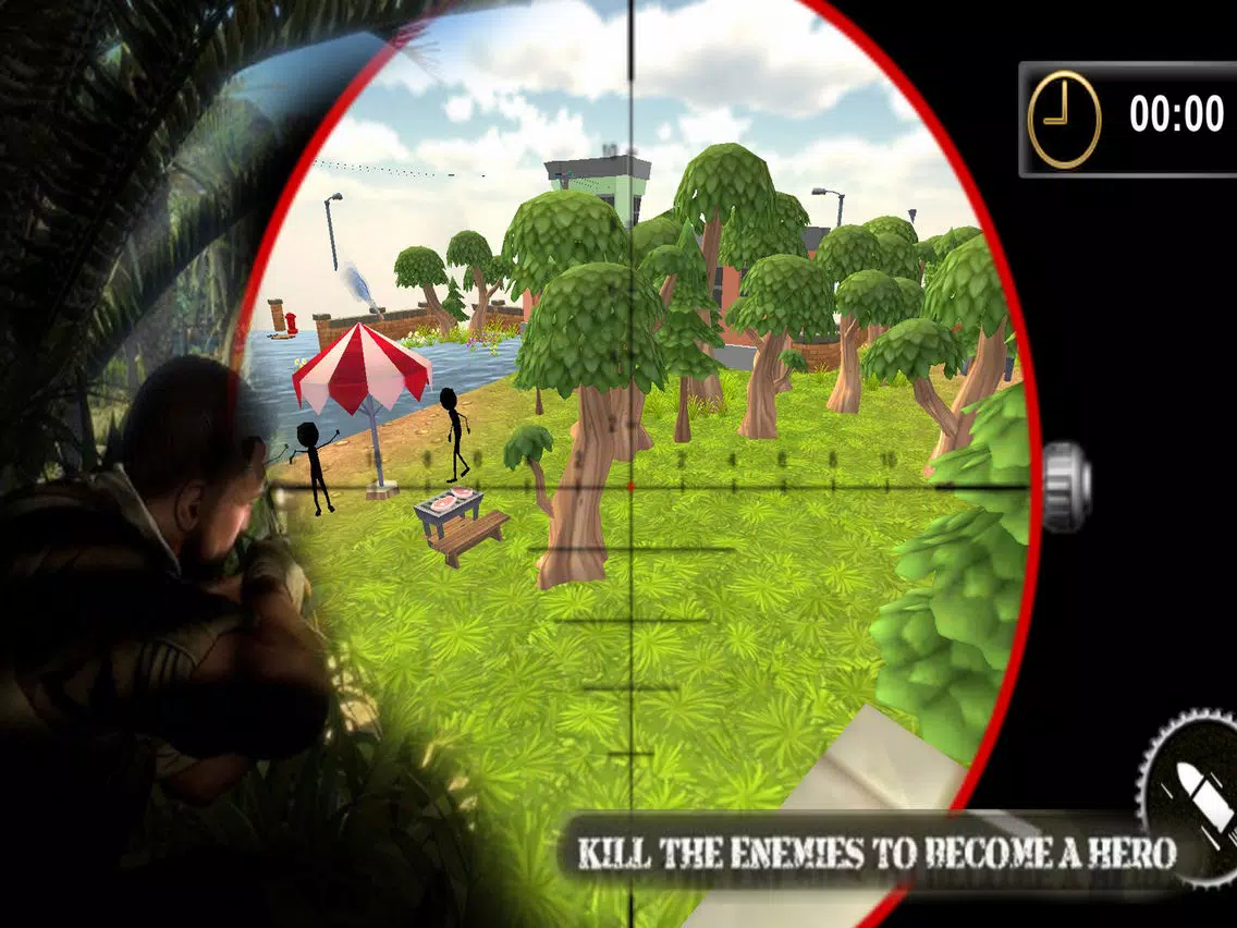 Stickman Hero Shooter iPad  Screenshots