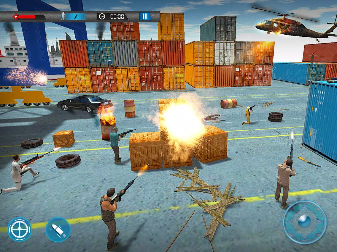 Air Shooter Gunship 3D iPad 应用截图