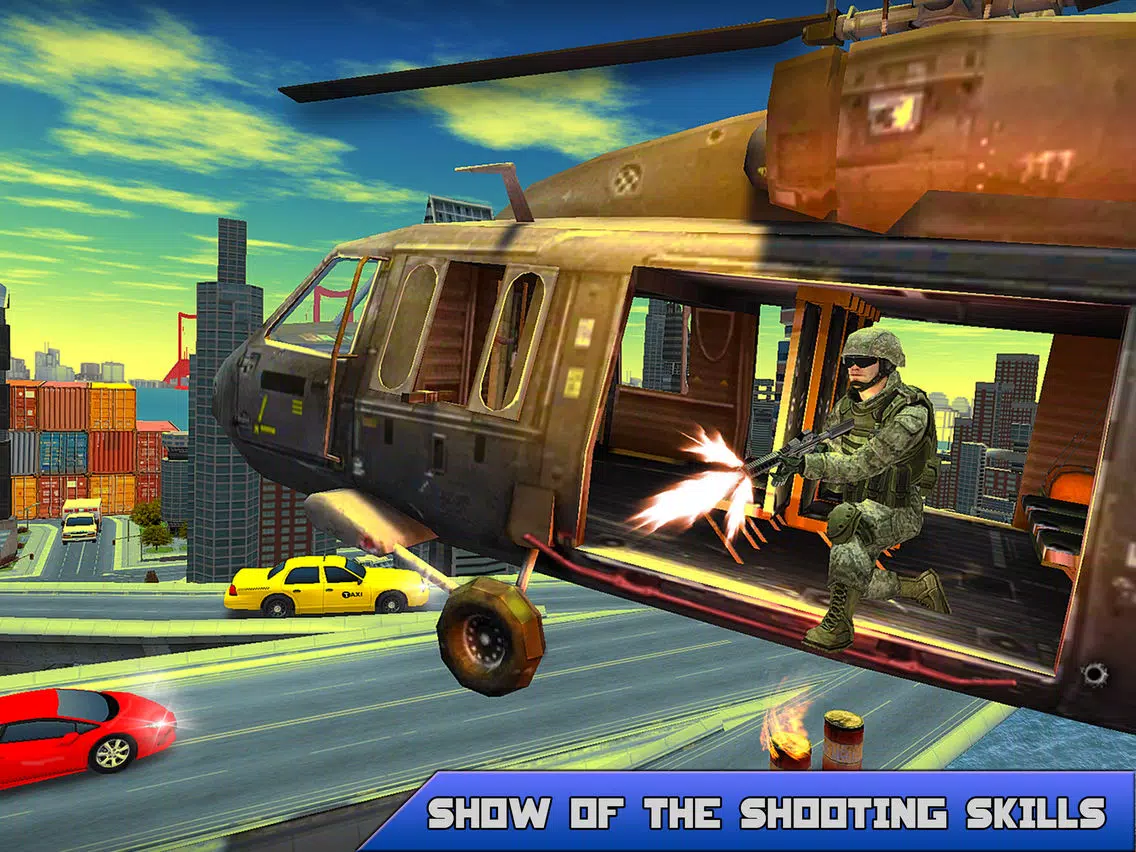 Air Shooter Gunship 3D iPad 应用截图