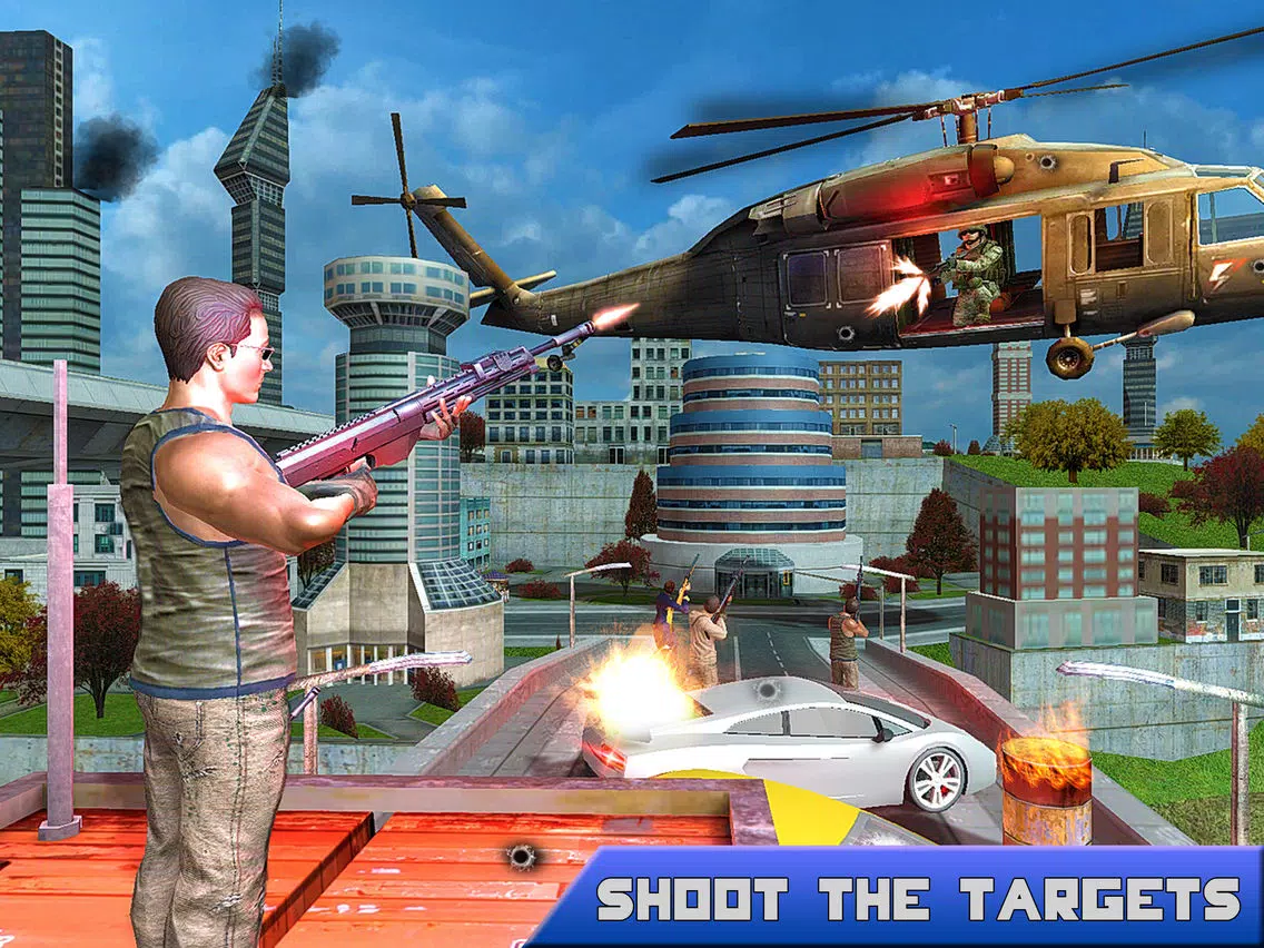 Air Shooter Gunship 3D iPad 应用截图