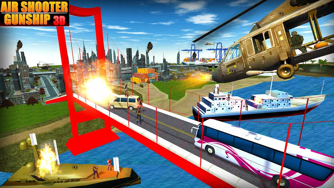 Air Shooter Gunship 3D应用截图