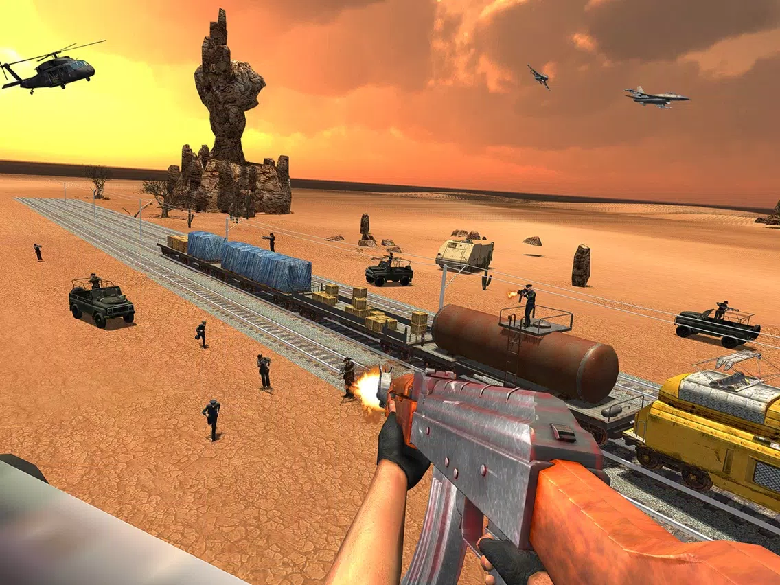 Скриншоты Battle Commando Shootout iPad 