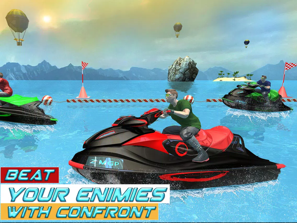 Ảnh chụp màn hình của Power Boat Extreme Racing Sim iPad 