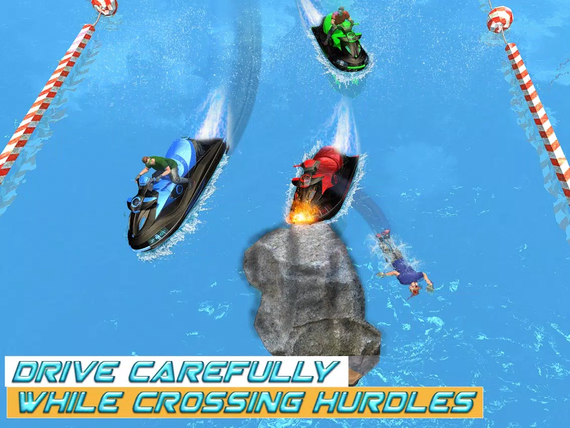 Ảnh chụp màn hình của Power Boat Extreme Racing Sim iPad 