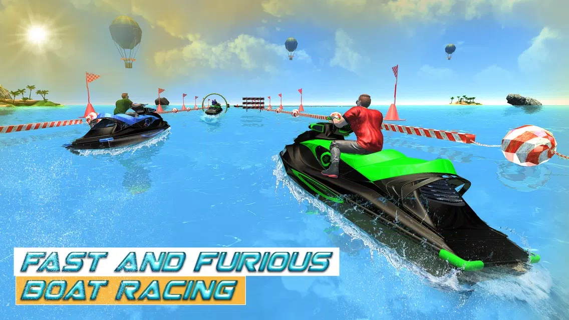 Ảnh chụp màn hình của Power Boat Extreme Racing Sim